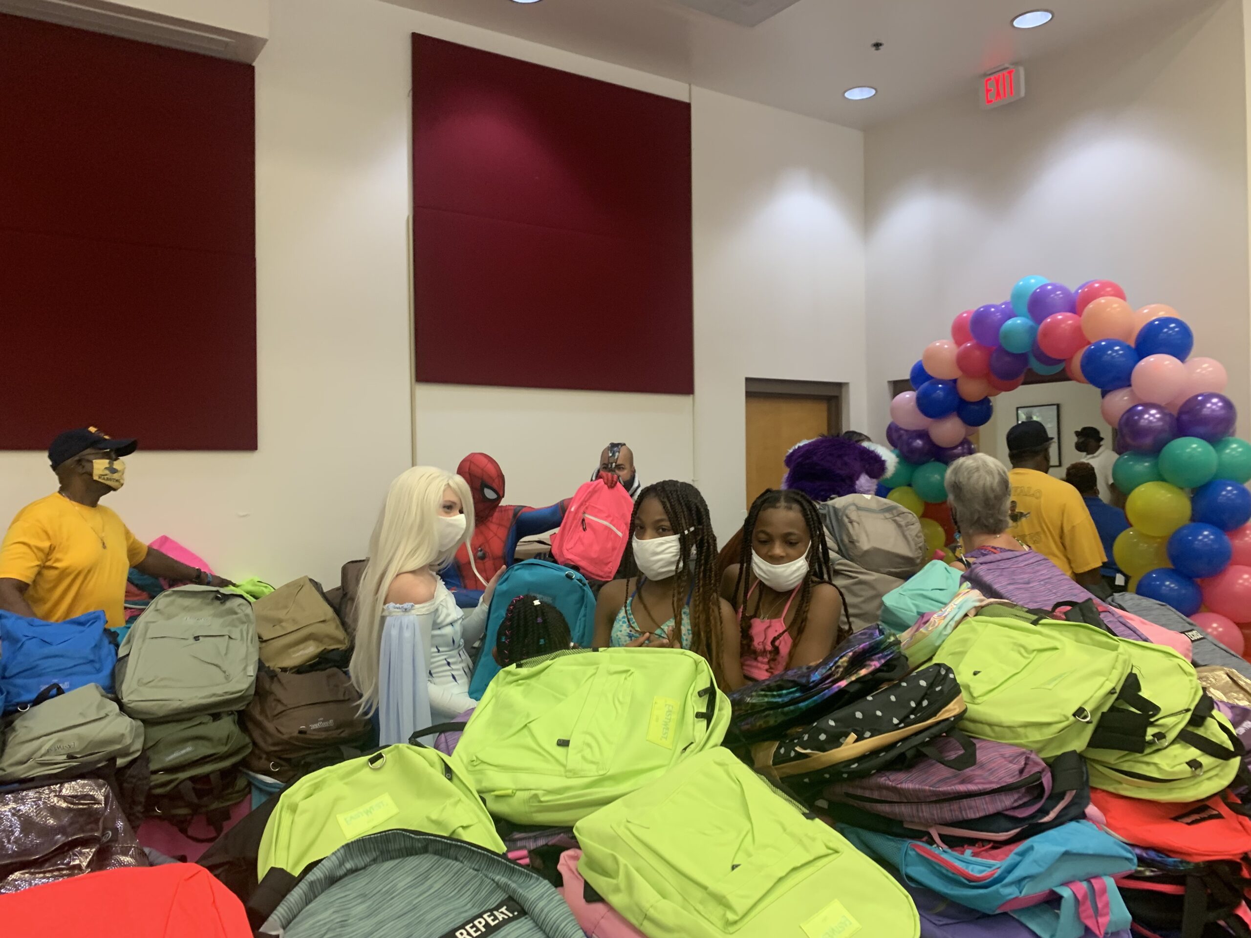 backpack-day filled backpacks for kids going back to school WeSeeU Initiative